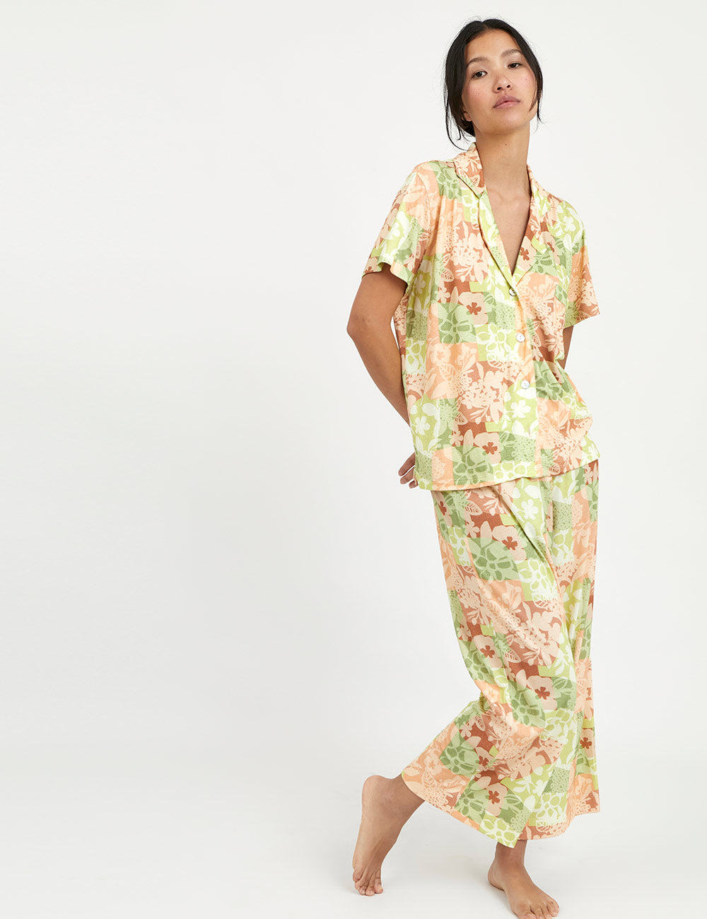 In Bloom by Féemira  Pijama Takımı, Agnes Günbatımı