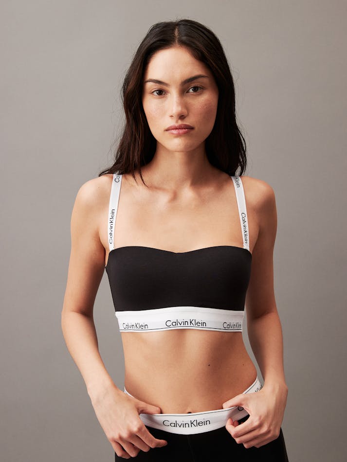 Calvin Klein Modern Pamuklu Bandeau Bralet